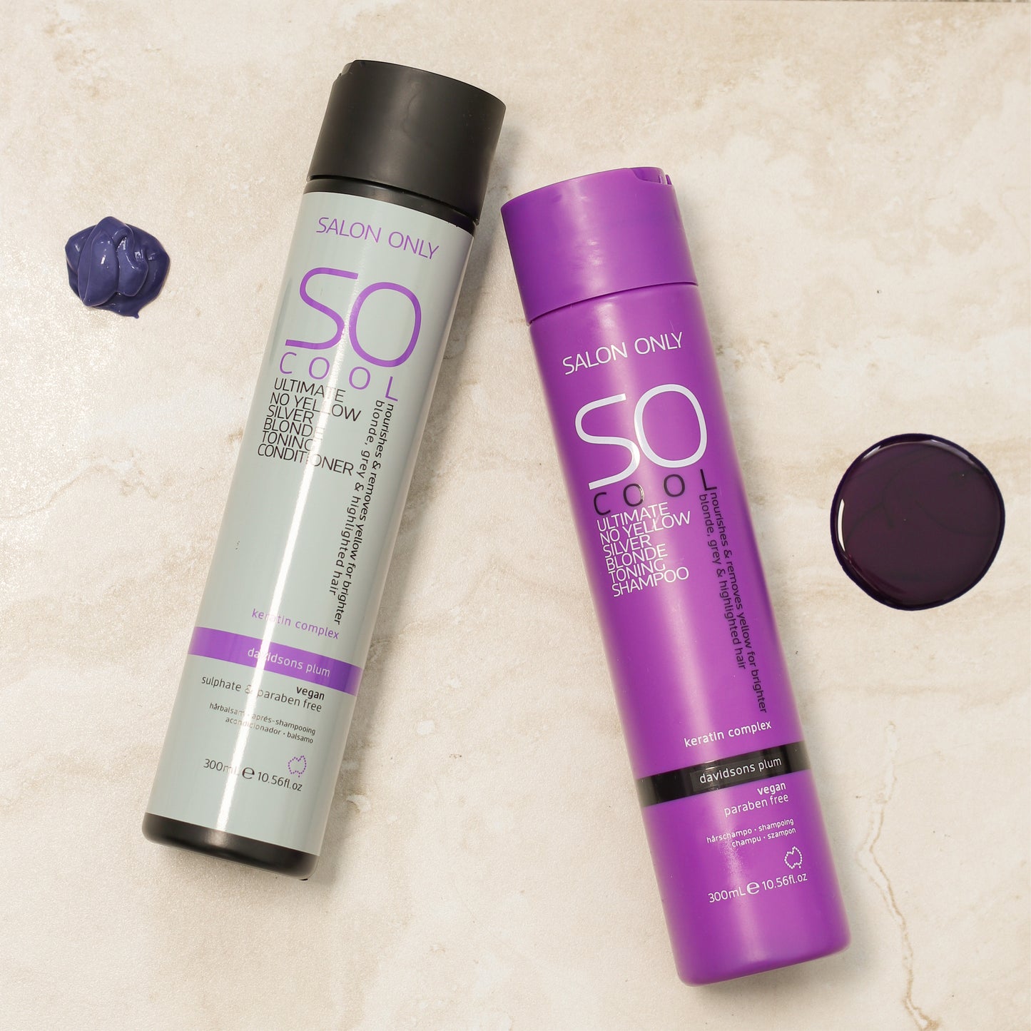 Salon Only SO Cool Ultimate Silver Blonde Toning Conditioner 300ml