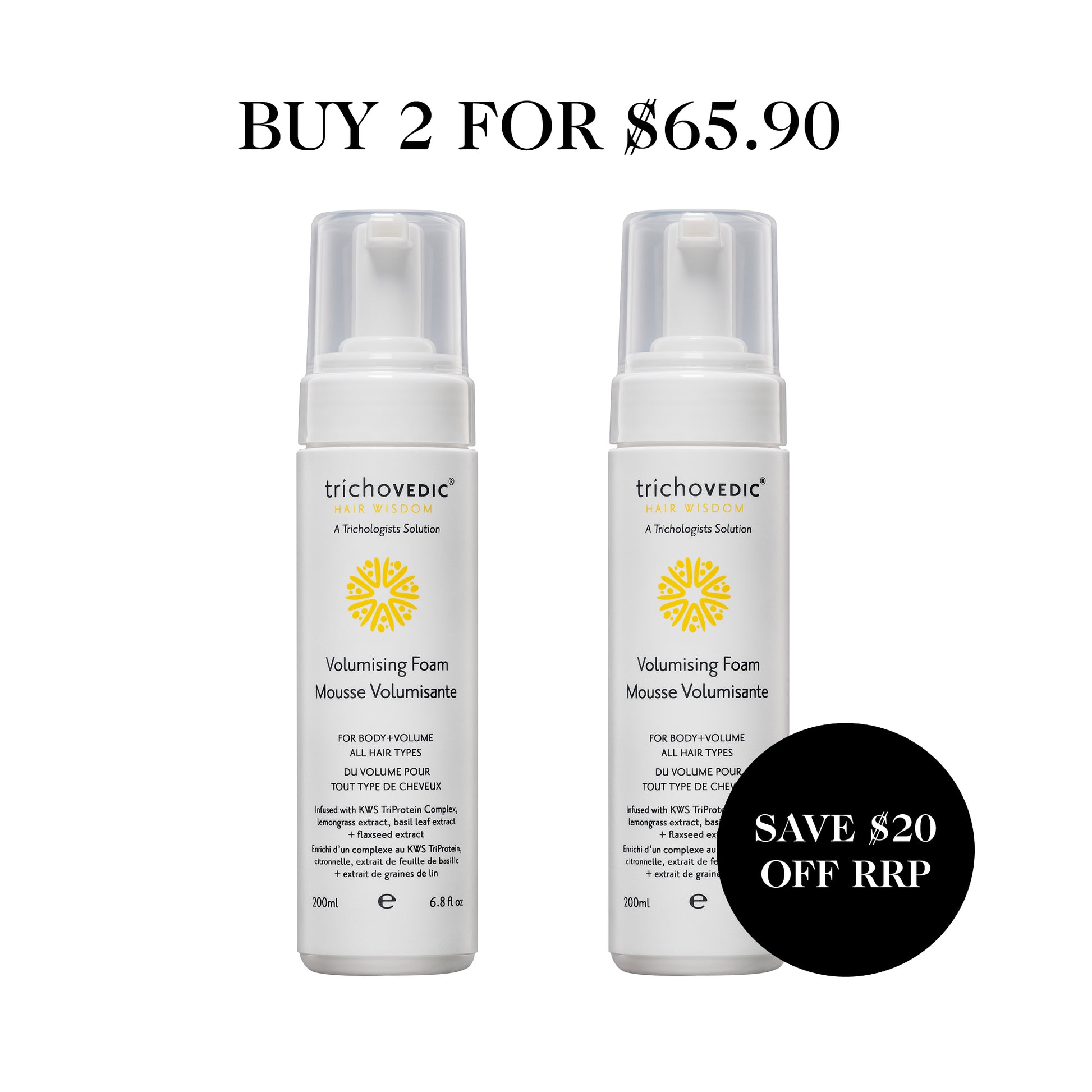 Volumising Foam for Oily Hair