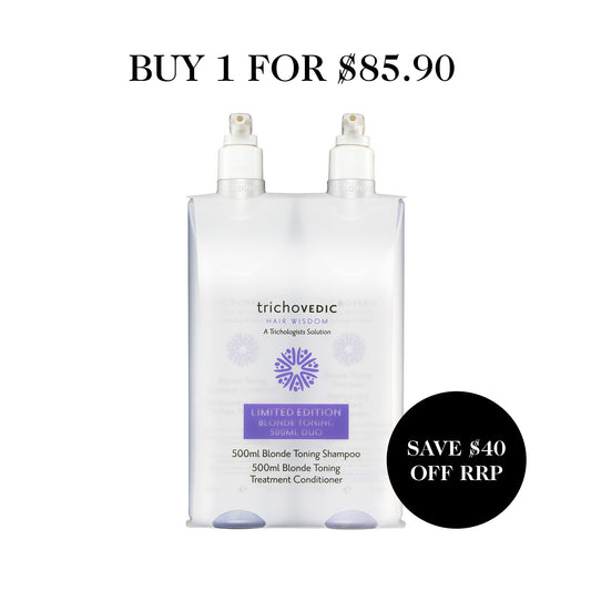 Blonde Toning Shampoo and Conditioner