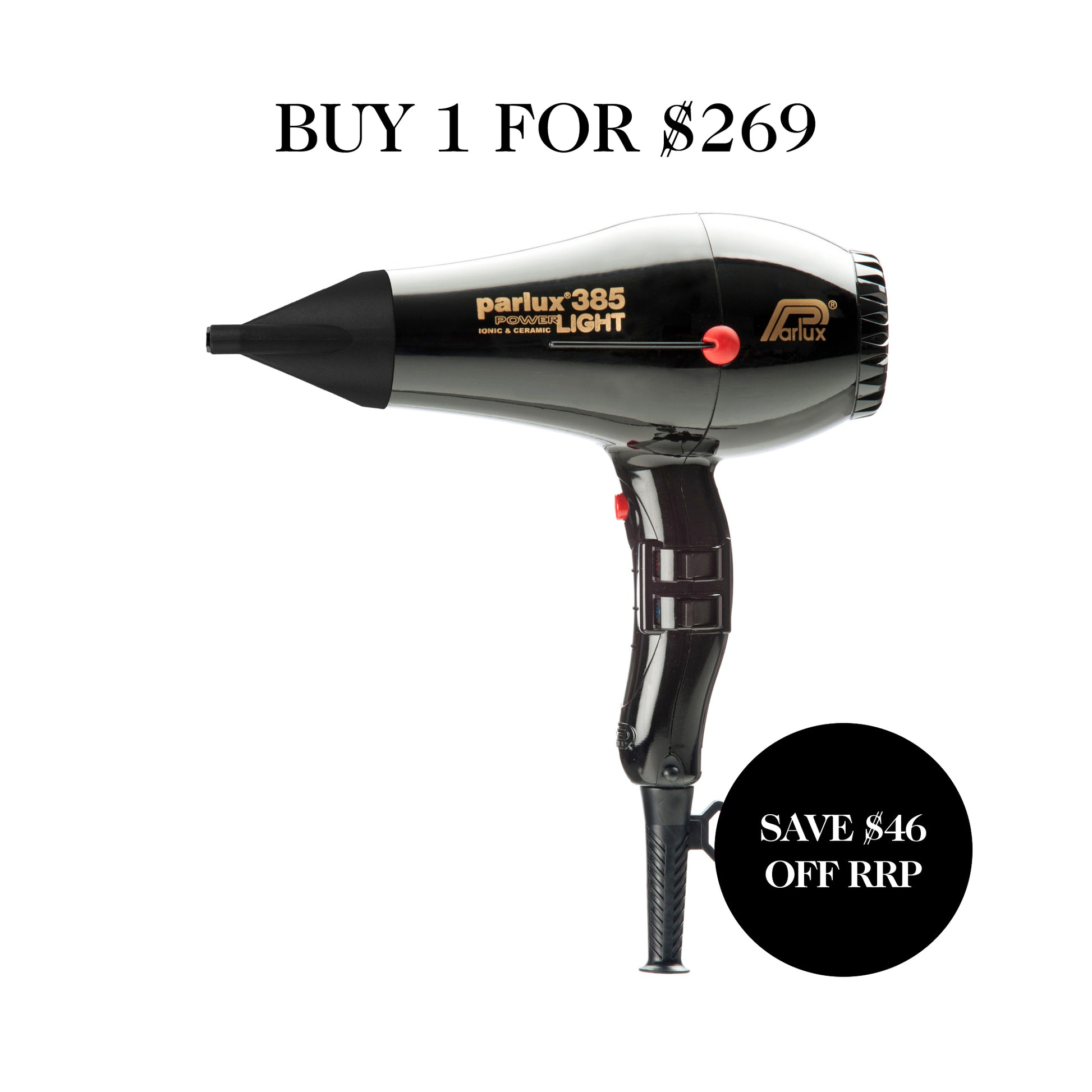 Best Salon-Grade Parlux 385 Power Light Ionic and Ceramic Hair